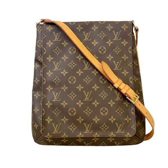 ๐บLouis Vuitton Monogram Musette Salsa GM Shoulder Bag ๐ผ AS0060 - Picture 1 of 16